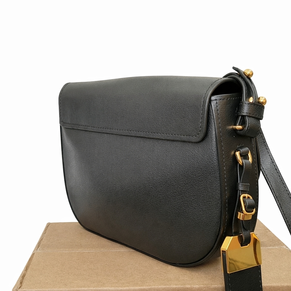 Marc Jacobs Black Saddle Crossbody Bag Large NWOT - Picture 5 of 7